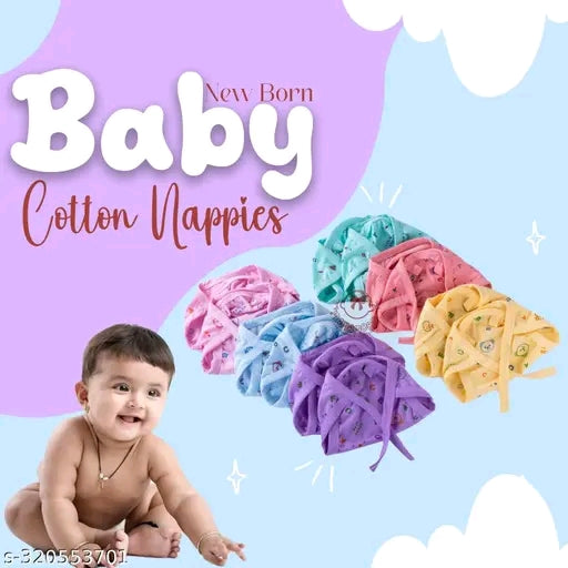 New Born Baby Naapy (Pack of 8)